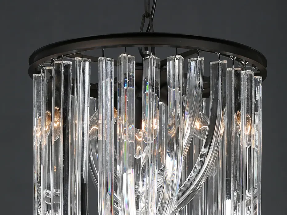 Люстра Murano 3 black 672882  - фото 3