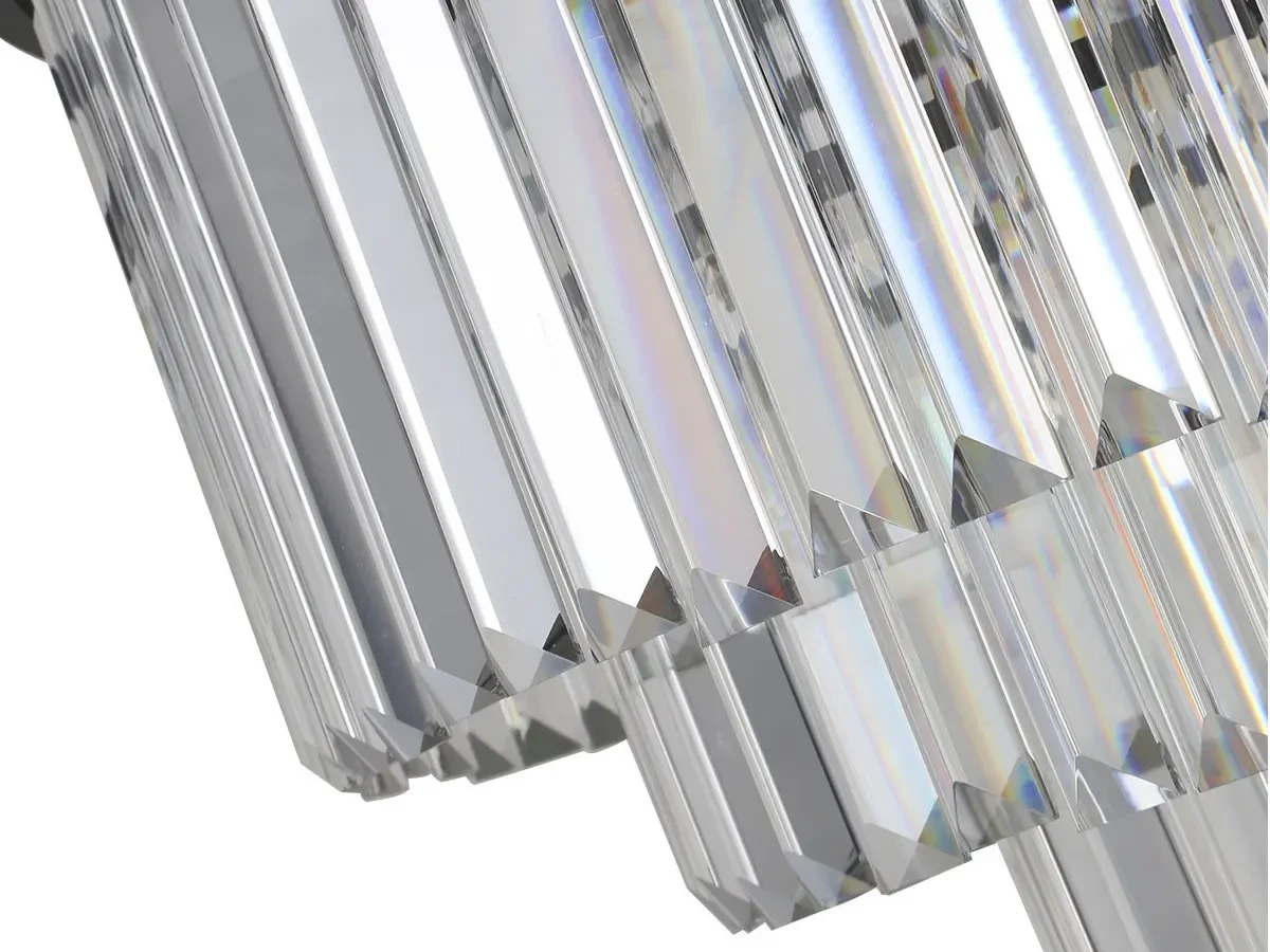 Люстра Odeon 6 black/clear 672930  - фото 5