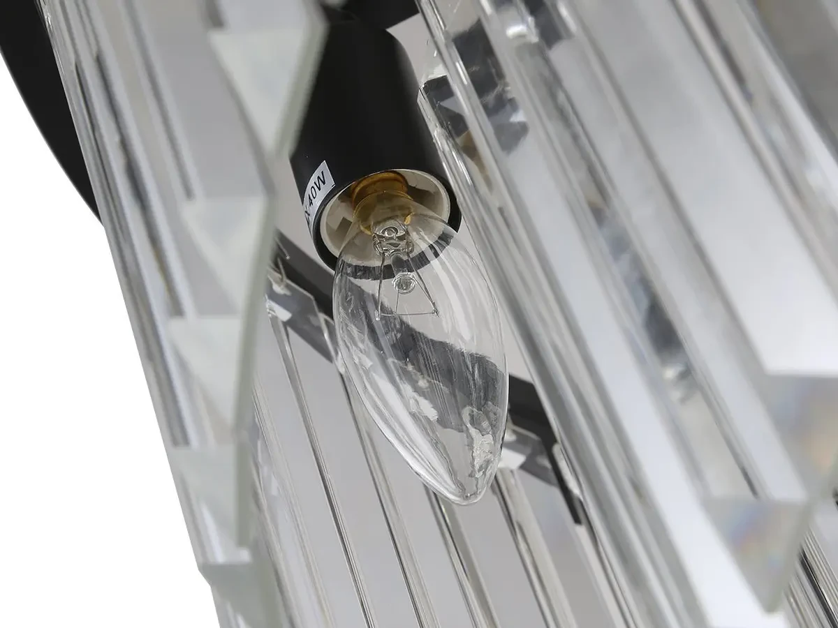 Люстра Odeon 6 black/clear 672930  - фото 6