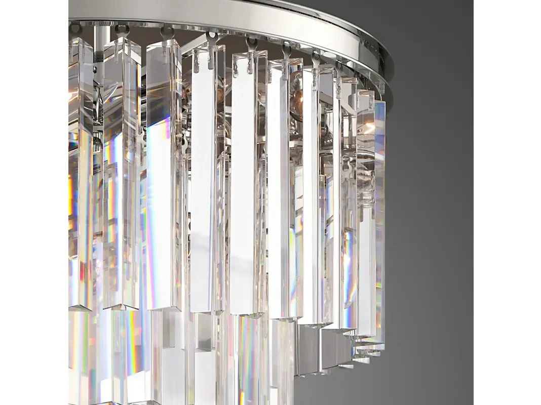 Люстра Odeon 6 chrome/clear 672931