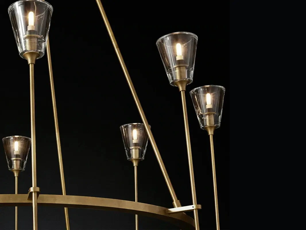 Люстра Torche De Verre 8 gold 673039  - фото 4