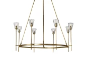 Люстра Torche De Verre 8 gold