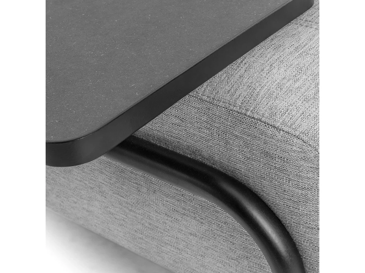 Прямой диван Compo Ткань Серый 598704  - фото 9