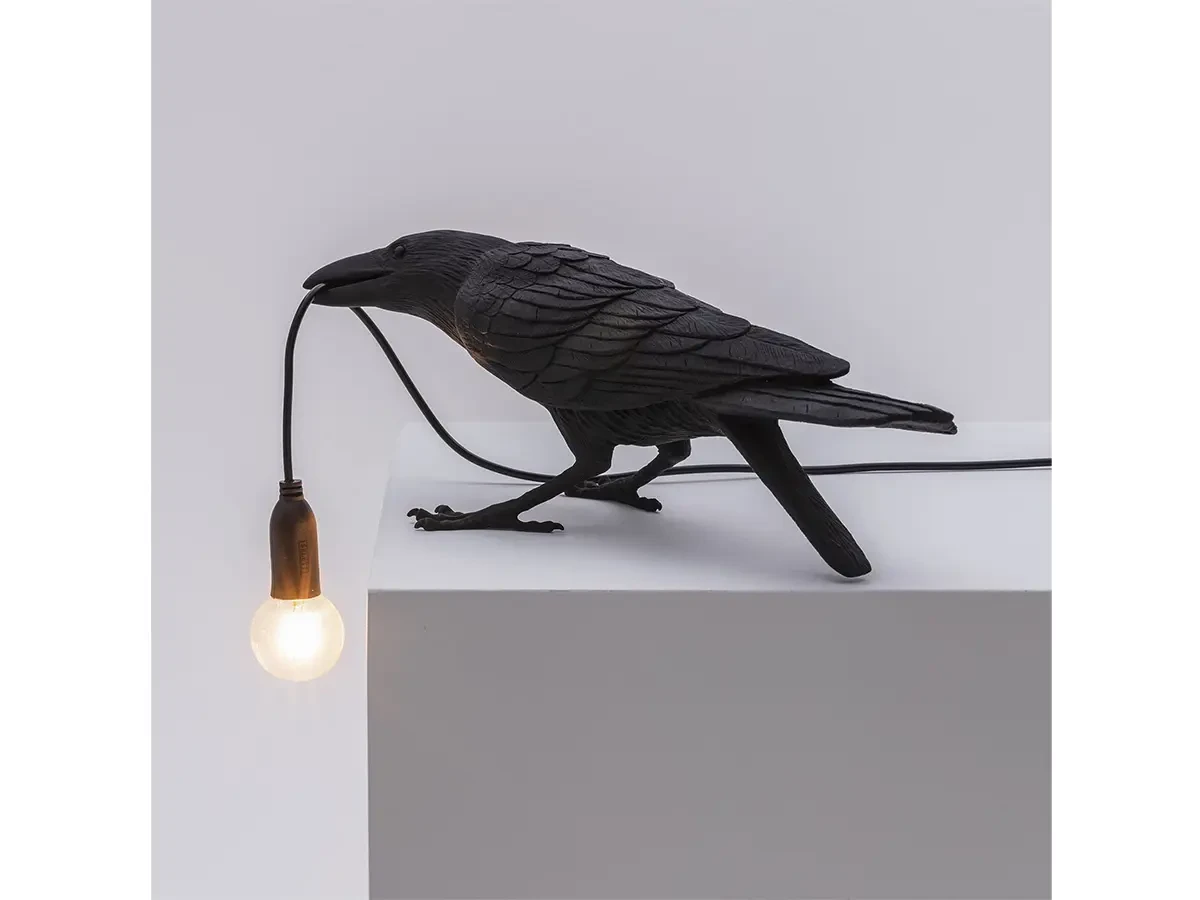Настольная лампа Bird Black Playing 675387  - фото 3