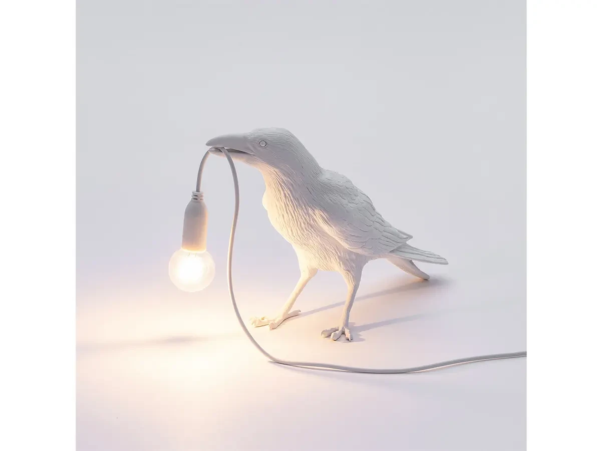 Настольная лампа Bird White Waiting 675389  - фото 4