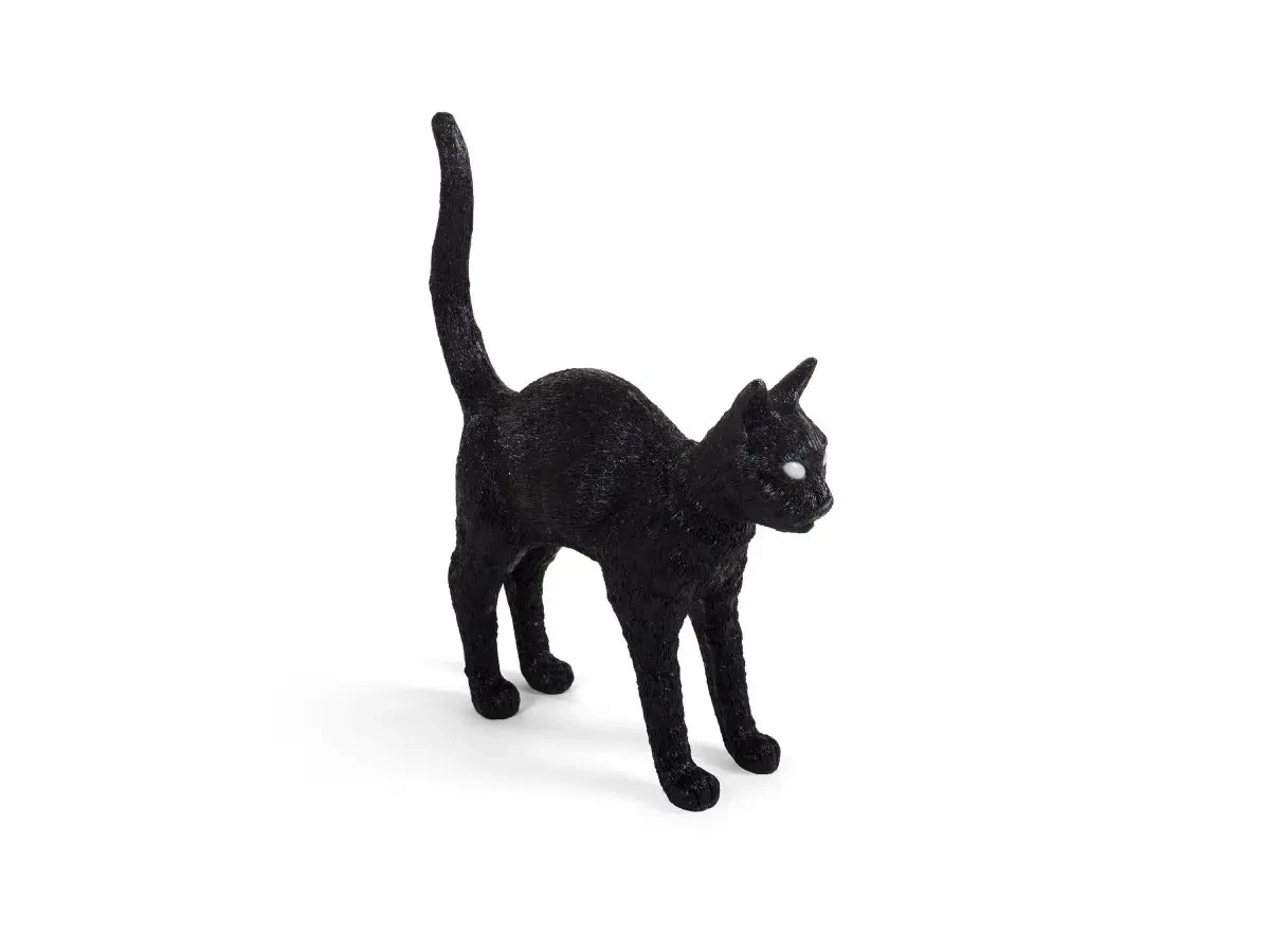 Настольная лампа Jobby The Cat Black 675461