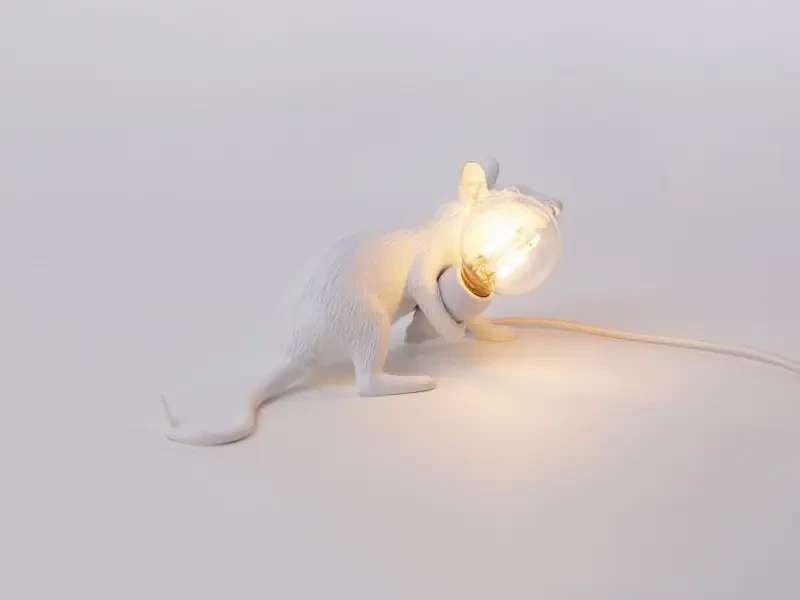 Настольная лампа Mouse Lamp Lyie Down USB 675496  - фото 4