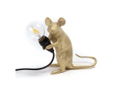 Настольная лампа Mouse Lamp Sitting GOLD USB 675497