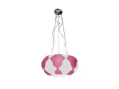Подвесной светильник FLAN White/Fucsia