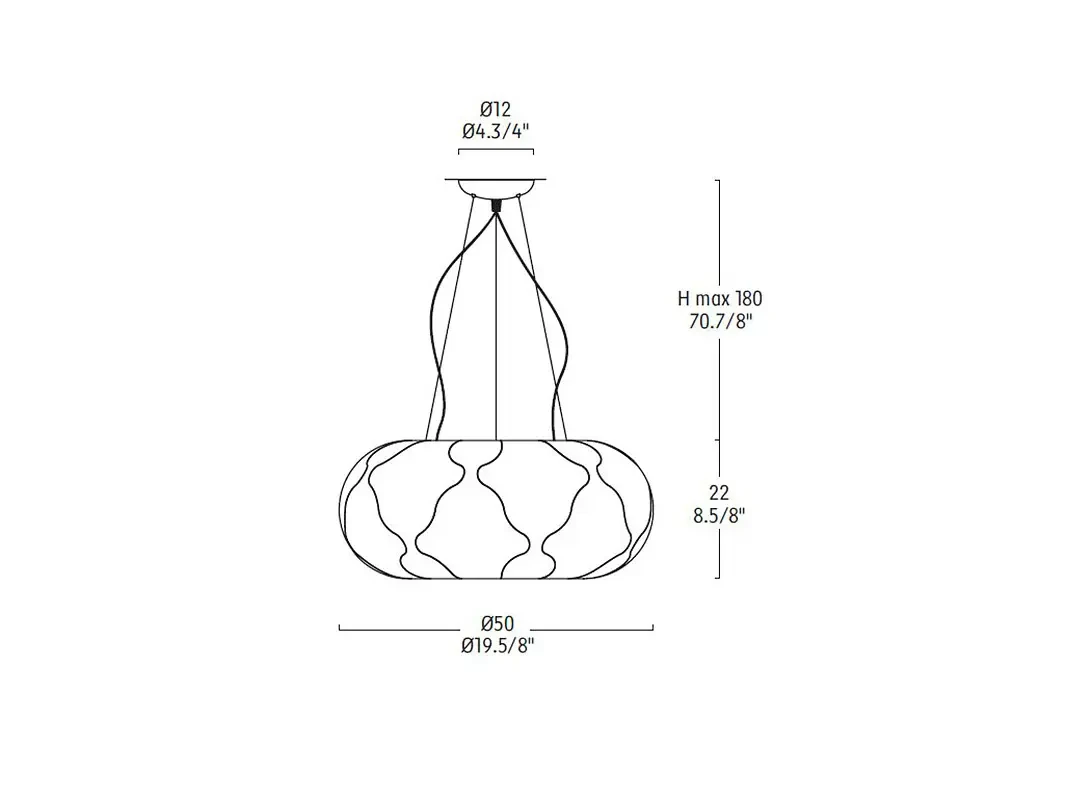 Подвесной светильник FLAN White/Fucsia 675801  - фото 4