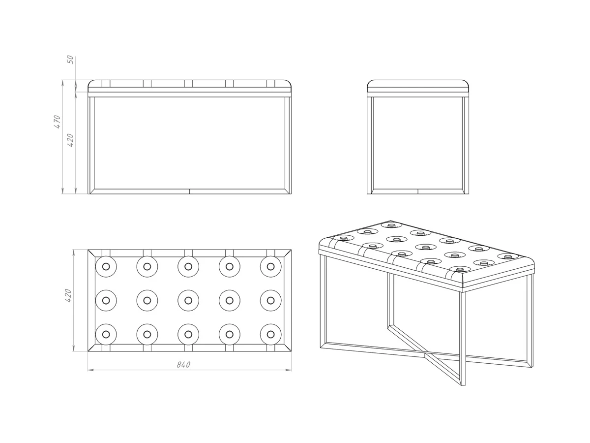 Банкетка 681938  - фото 4