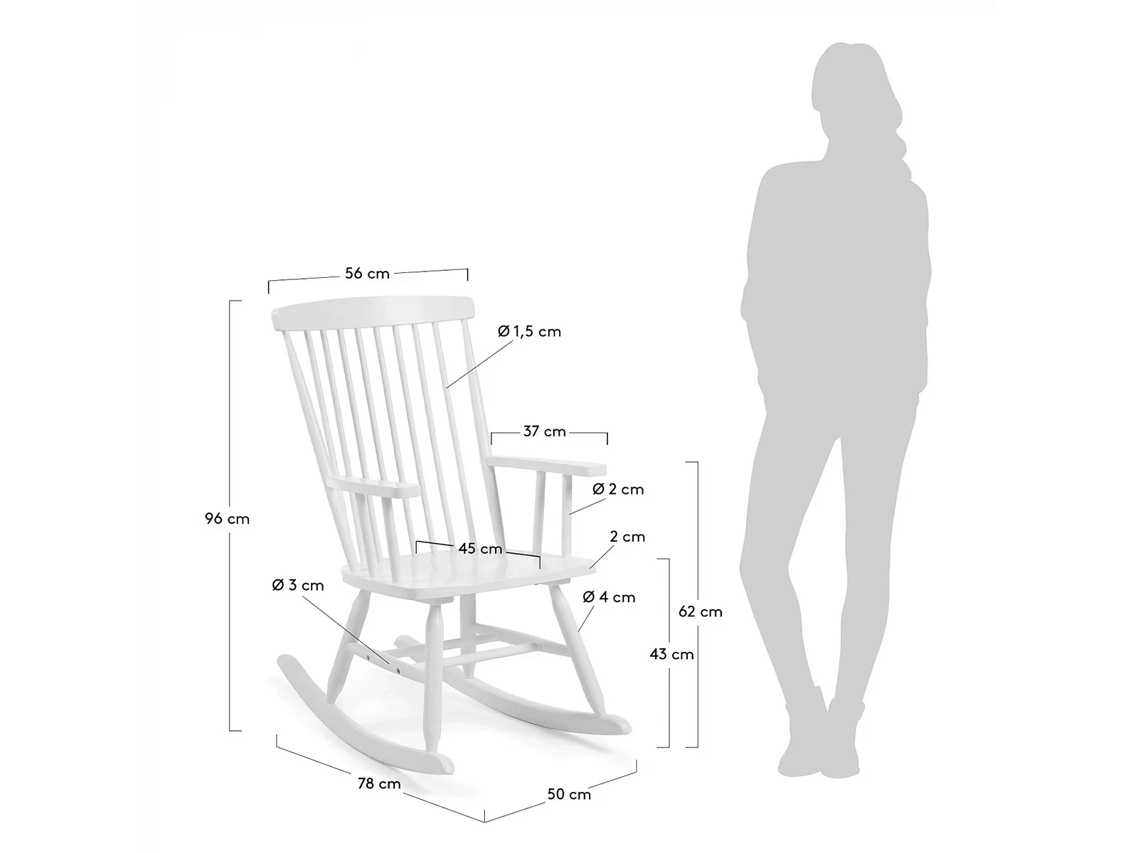 маятниковое кресло качалка чертежи с размерами