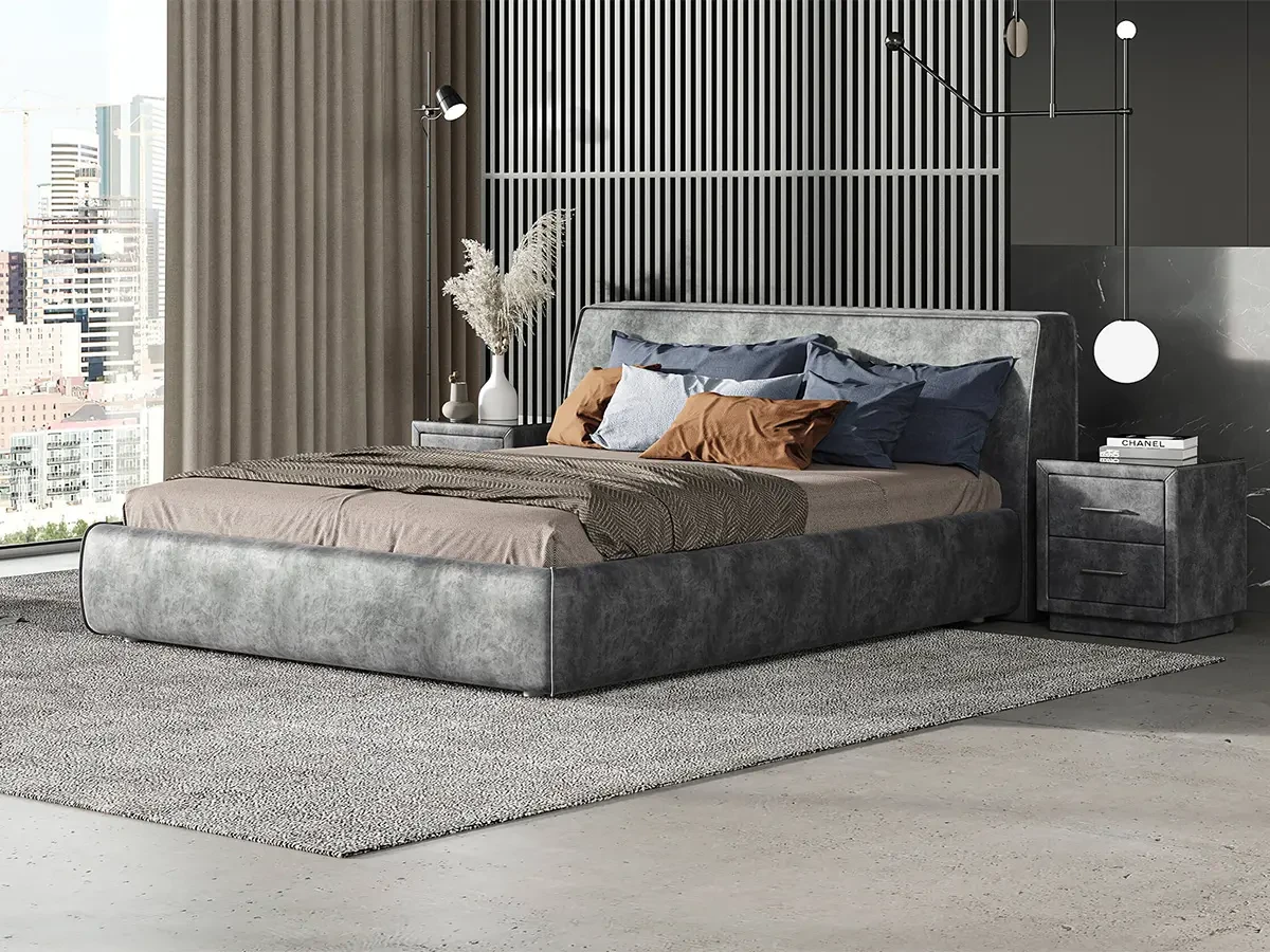 Кровать Altea 160x190 без основания и подъемного механизма 683148  - фото 3