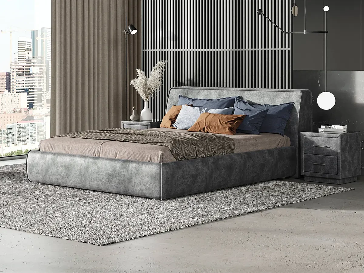 Кровать Altea 140x200 без основания и подъемного механизма 683740  - фото 3