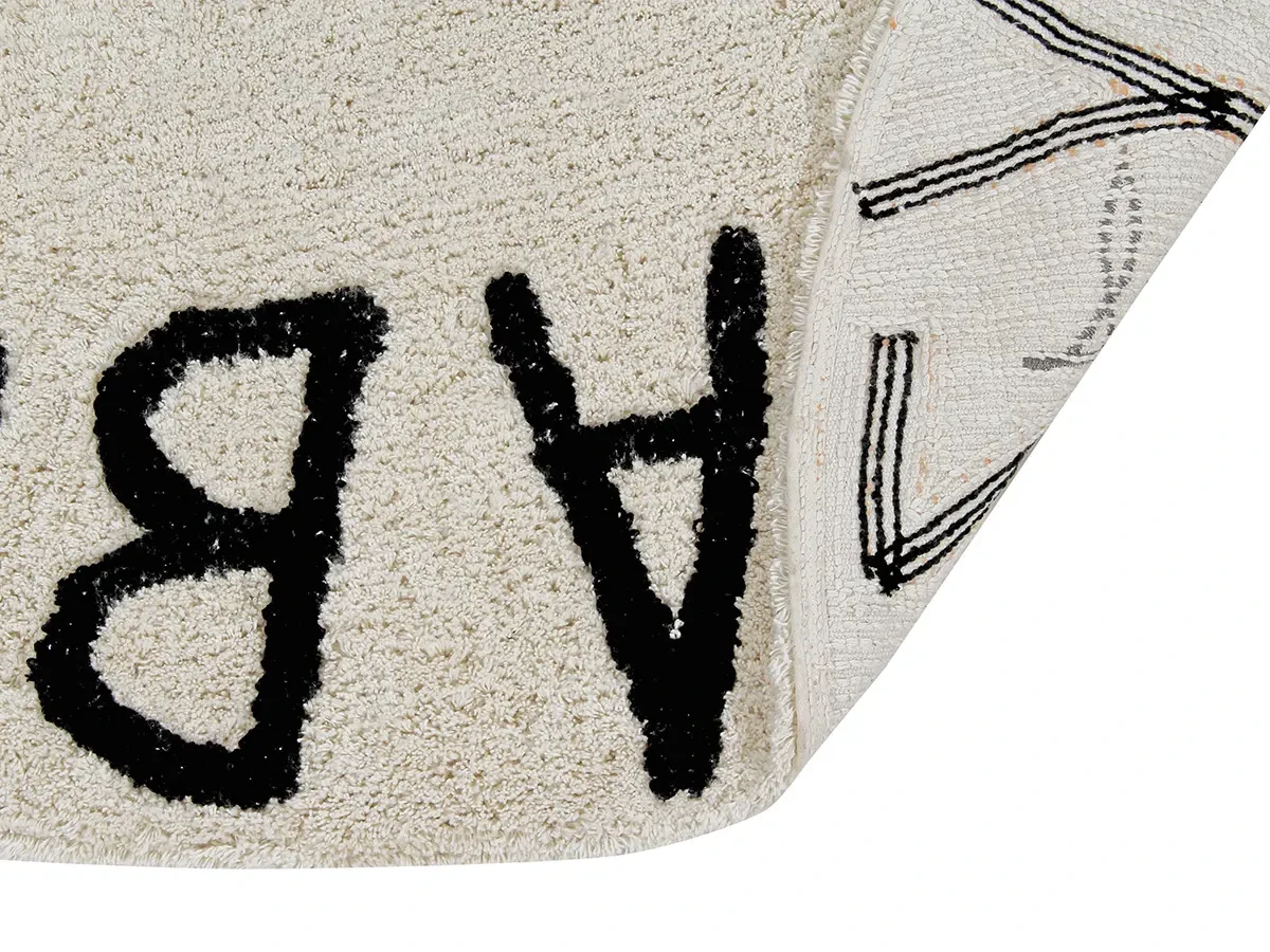 Ковер круглый Алфавит Round ABC 468588  - фото 3