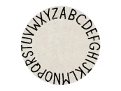 Ковер круглый Алфавит Round ABC