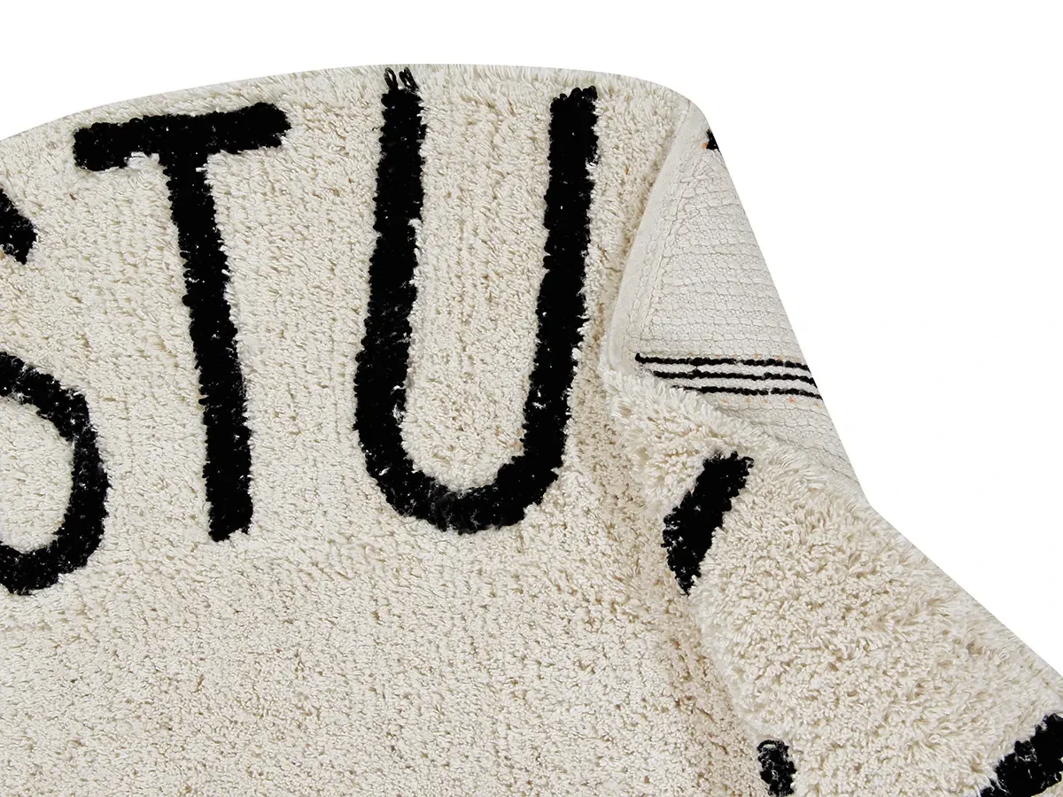 Ковер круглый Алфавит Round ABC 468588  - фото 4