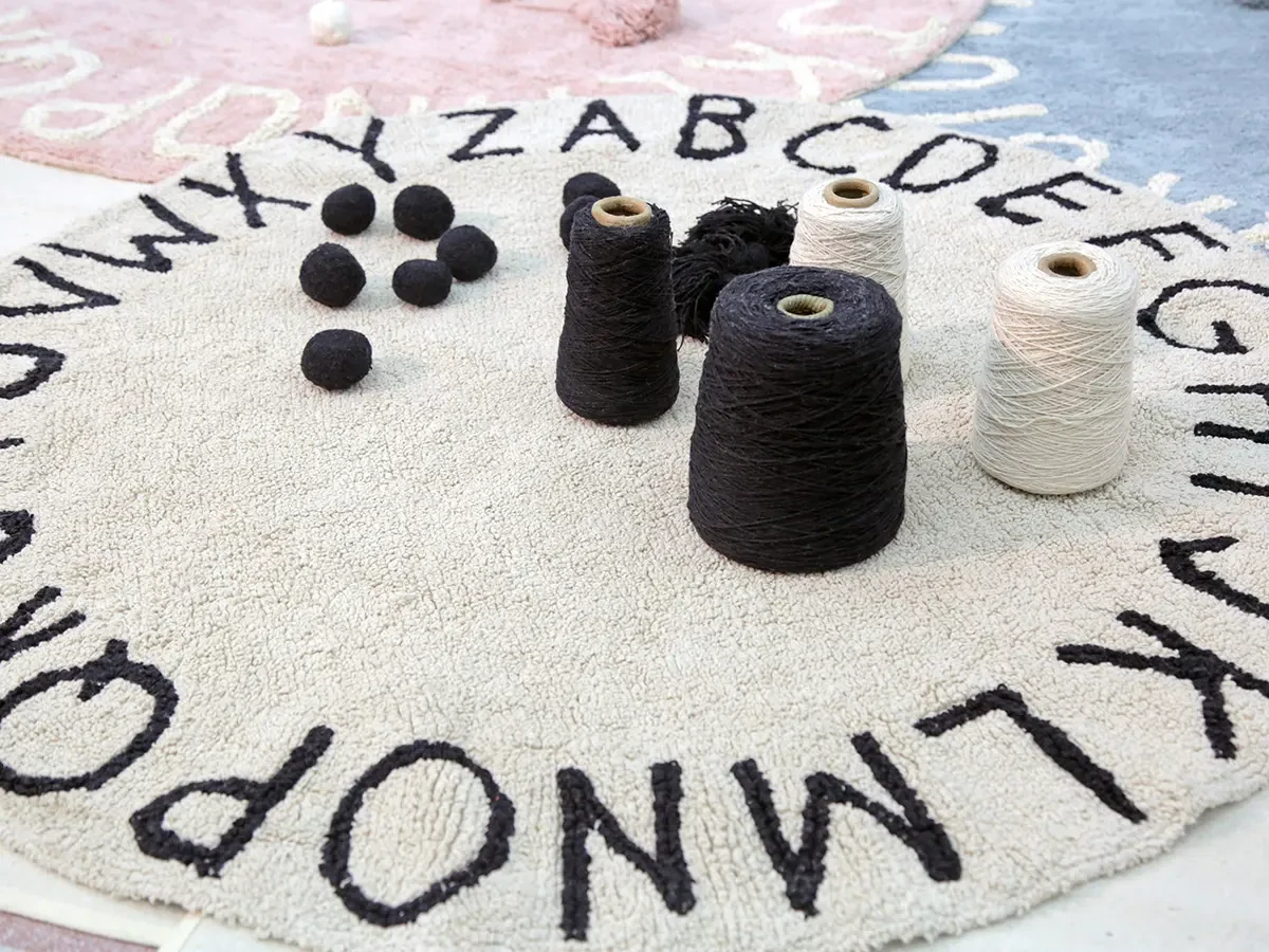 Ковер круглый Алфавит Round ABC 468588  - фото 5