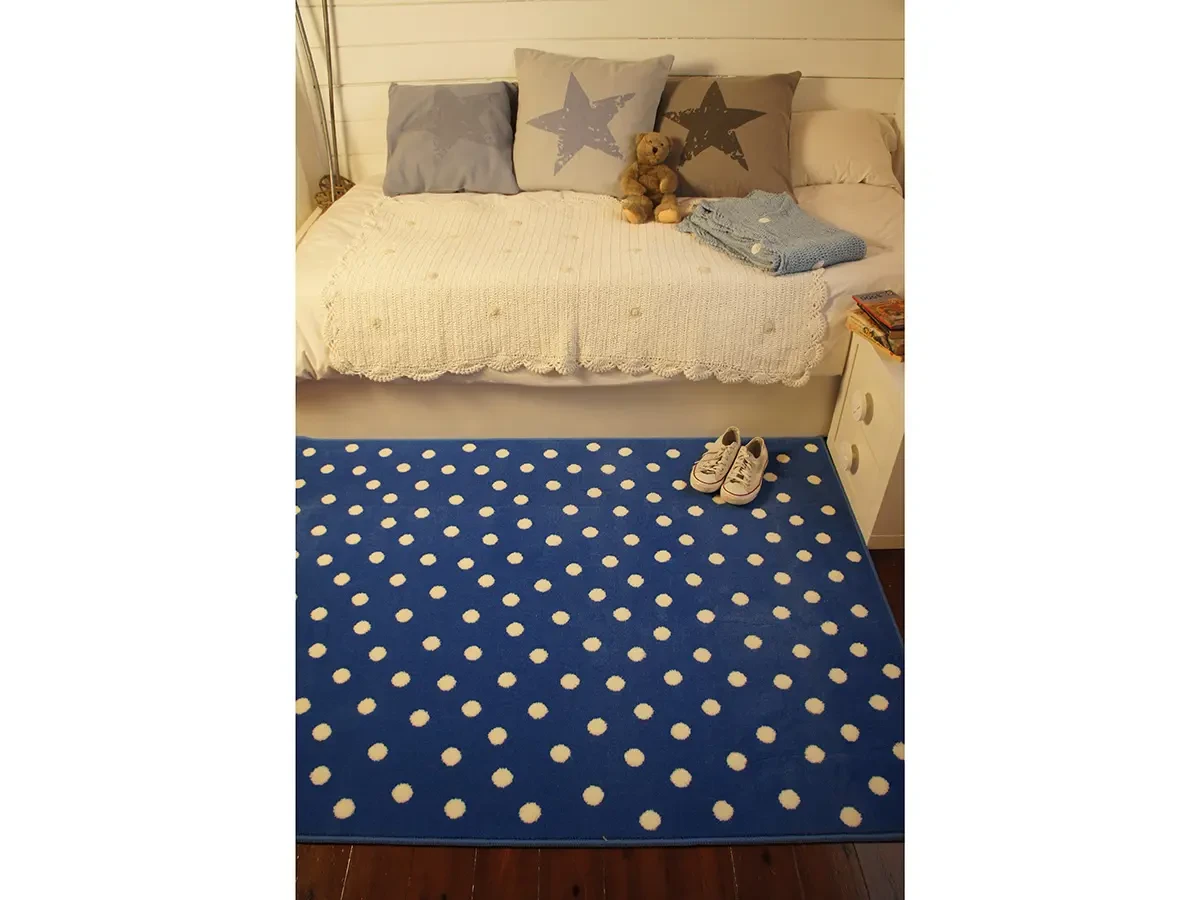Ковер Горошек Dots Blue 468691