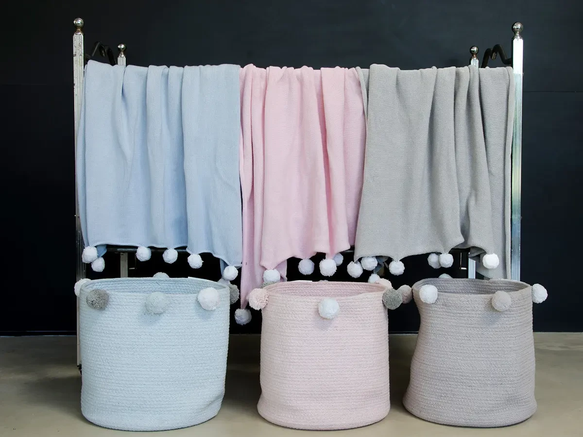 Плед с помпонами 100х120 468770  - фото 7