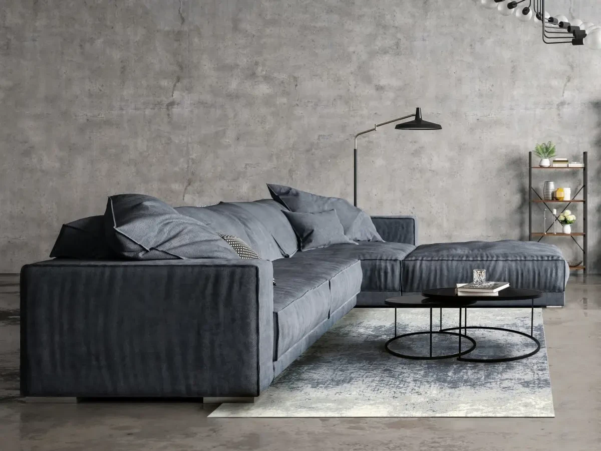 Ковер ILLUSION BLUE GRAY 160х230 811739