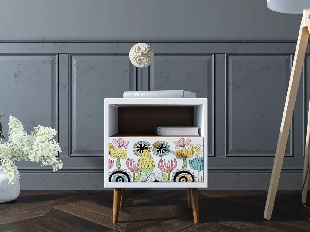 Тумбочка Berber прикроватная, принт 3 469115  - фото 4