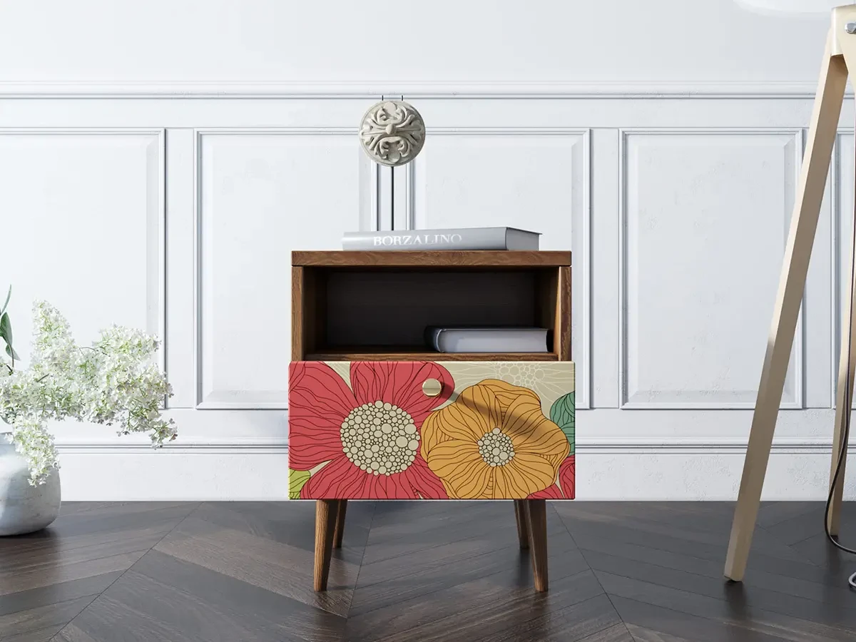Тумбочка Berber прикроватная, принт 5 469118  - фото 4