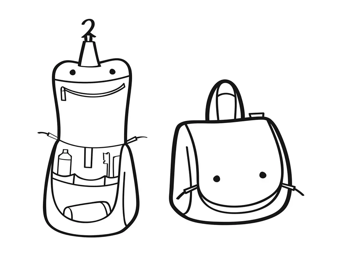 Органайзер детский Toiletbag S cats and dogs mint 469611  - фото 5