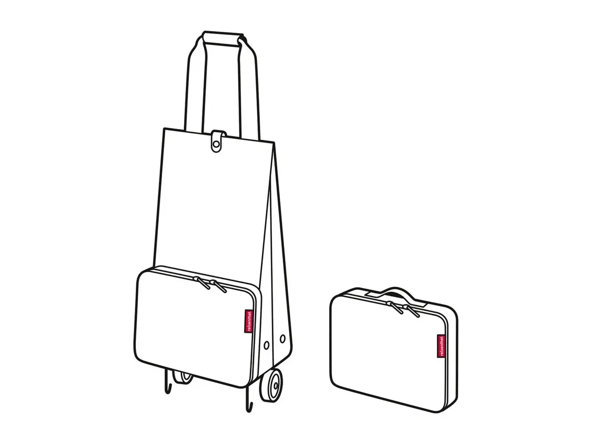 Сумка на колесиках Foldabletrolley 469516 – купить по цене 4 750  ₽ в Москве в интернет-магазине ogogo.ru