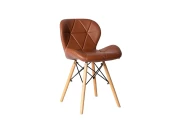 Стул Turin в стиле EAMES коричневый