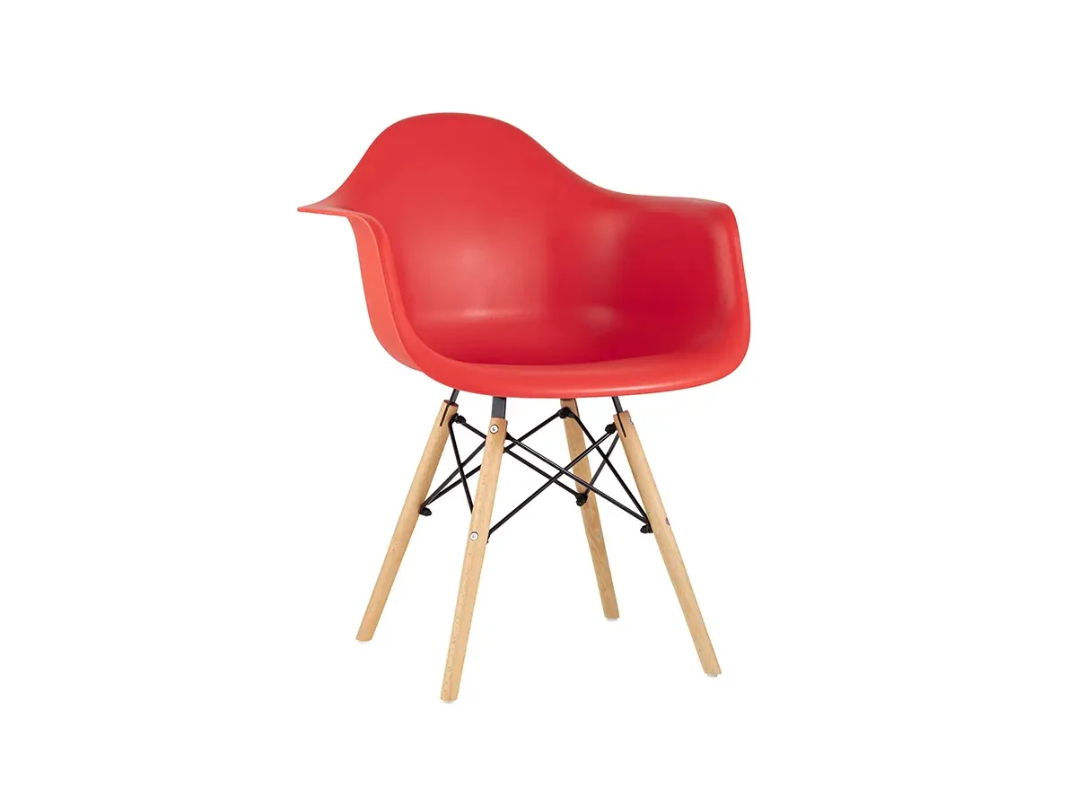 Кресло Bari в стиле EAMES DAW красный 688856