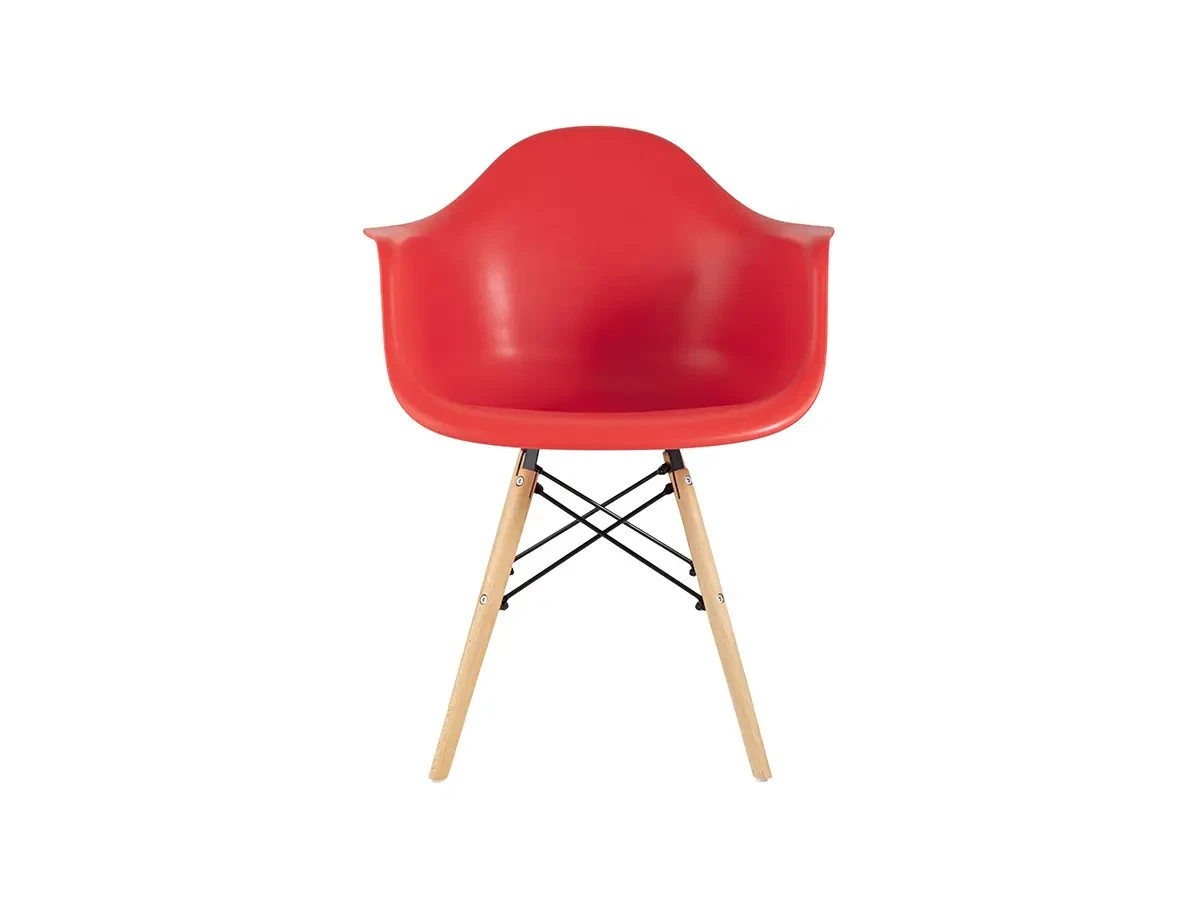 Кресло Bari в стиле EAMES DAW красный 688856