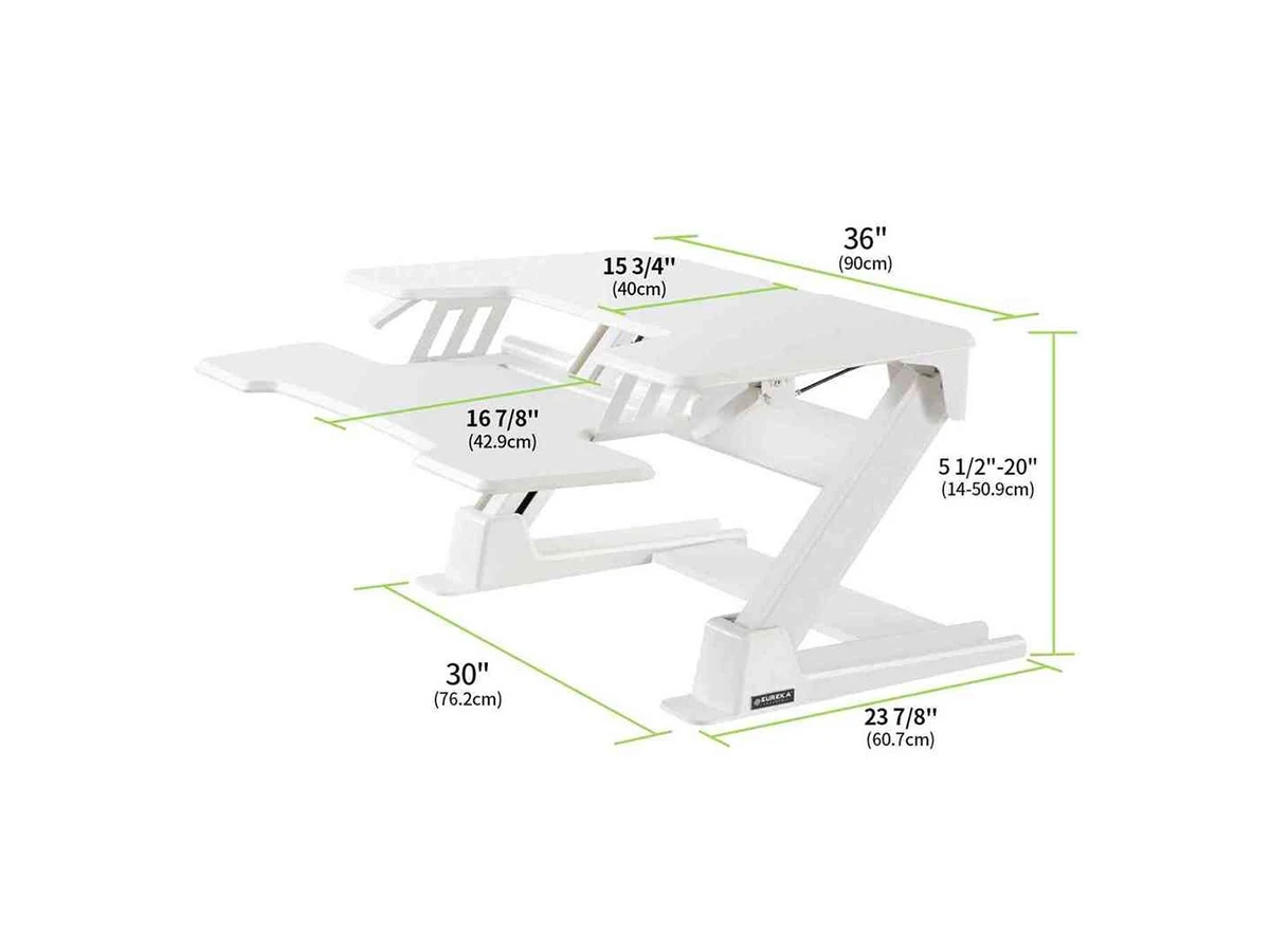 Подставка на компьютерный стол для работы стоя Eureka CV-PRO36W 694283 –  купить по цене 29 990 ₽ в Москве в интернет-магазине ogogo.ru