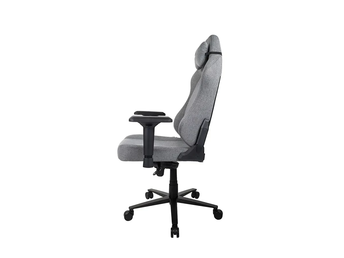 Компьютерное кресло Arozzi Primo Woven Fabric - Grey - Black logo 694297