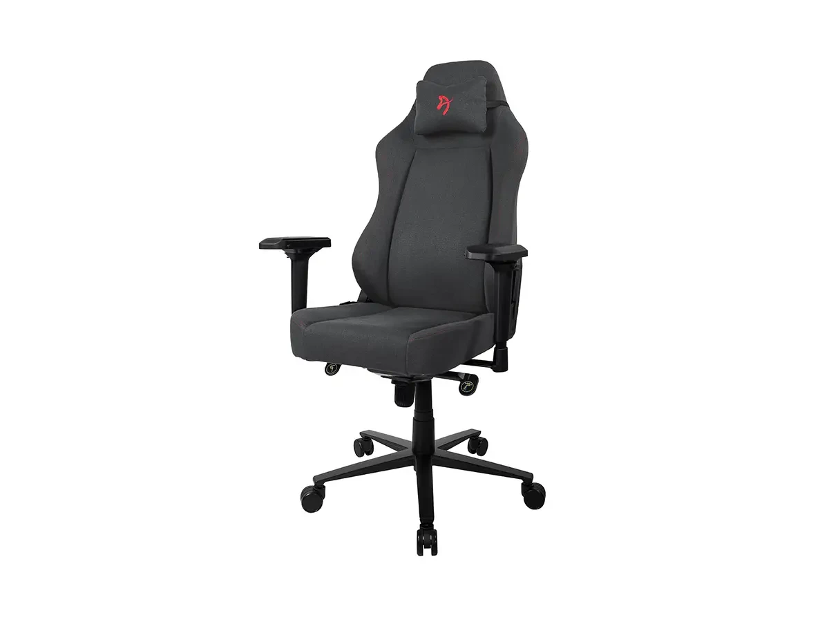 Компьютерное кресло Arozzi Primo Woven Fabric - Black - Red logo 694300