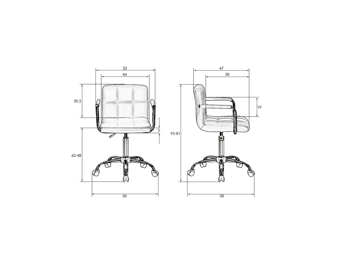 Офисное кресло для персонала TERRY 695247  - фото 9