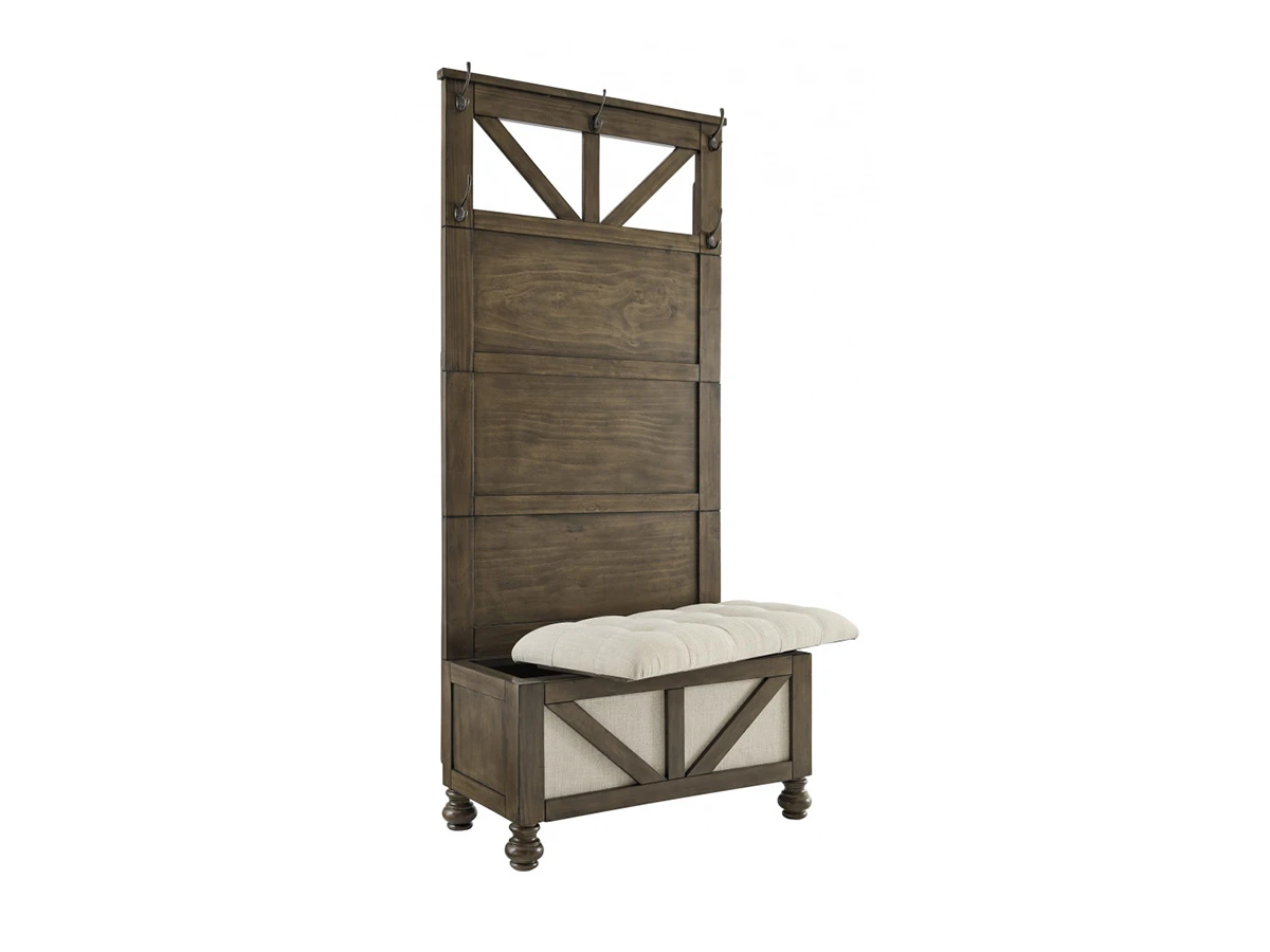 Скамья A3000 A3000218 Brickwell с вешалкой 695540