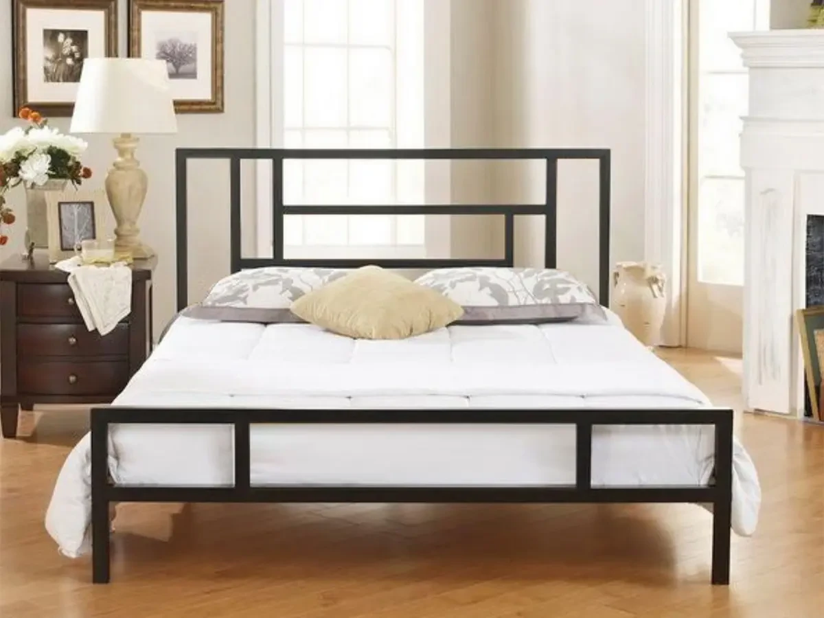 Кровать в стиле лофт Вирджиния 1.4 695840  - фото 3