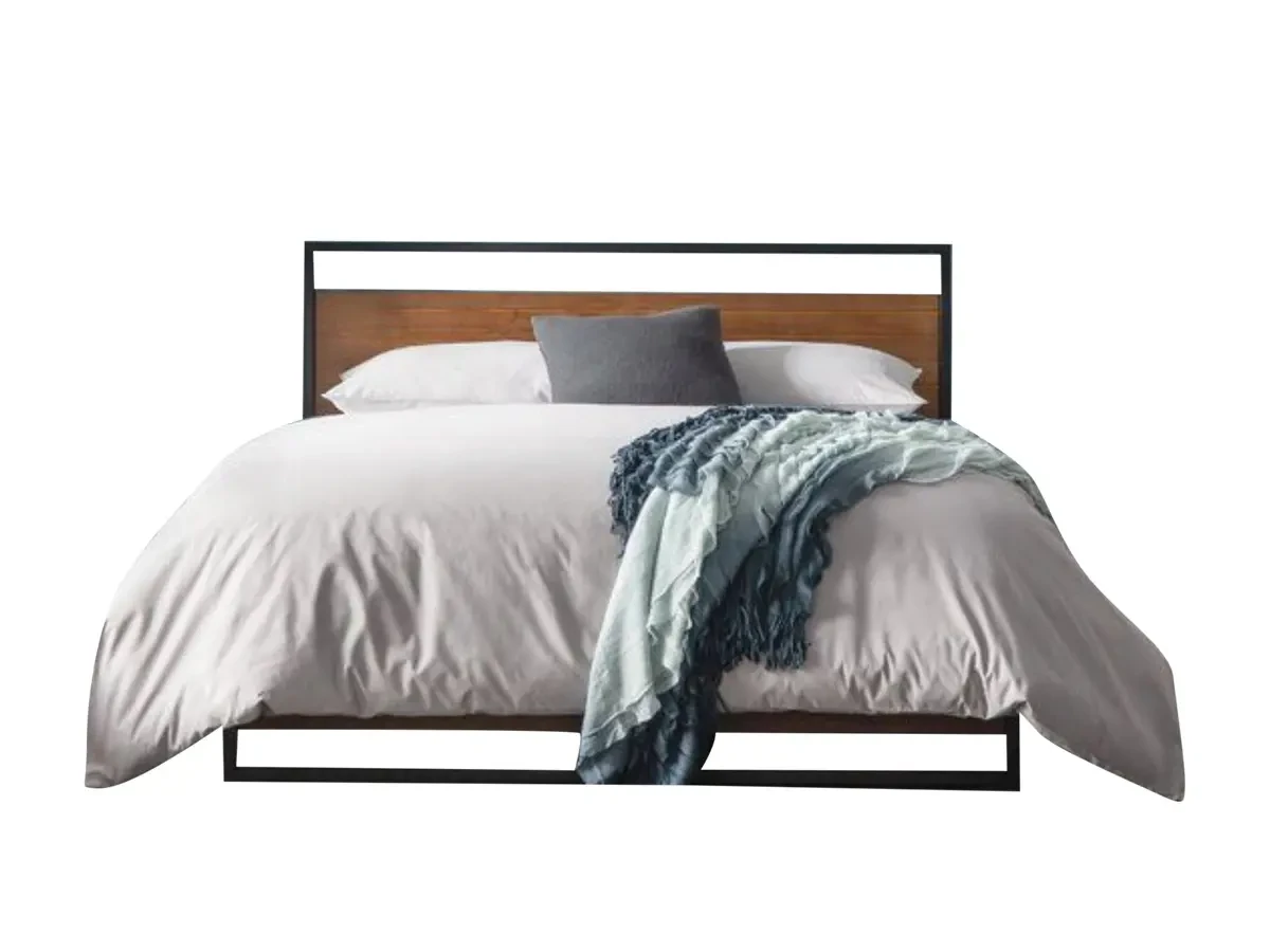 Кровать в стиле лофт Шелби 1.4 695959  - фото 2