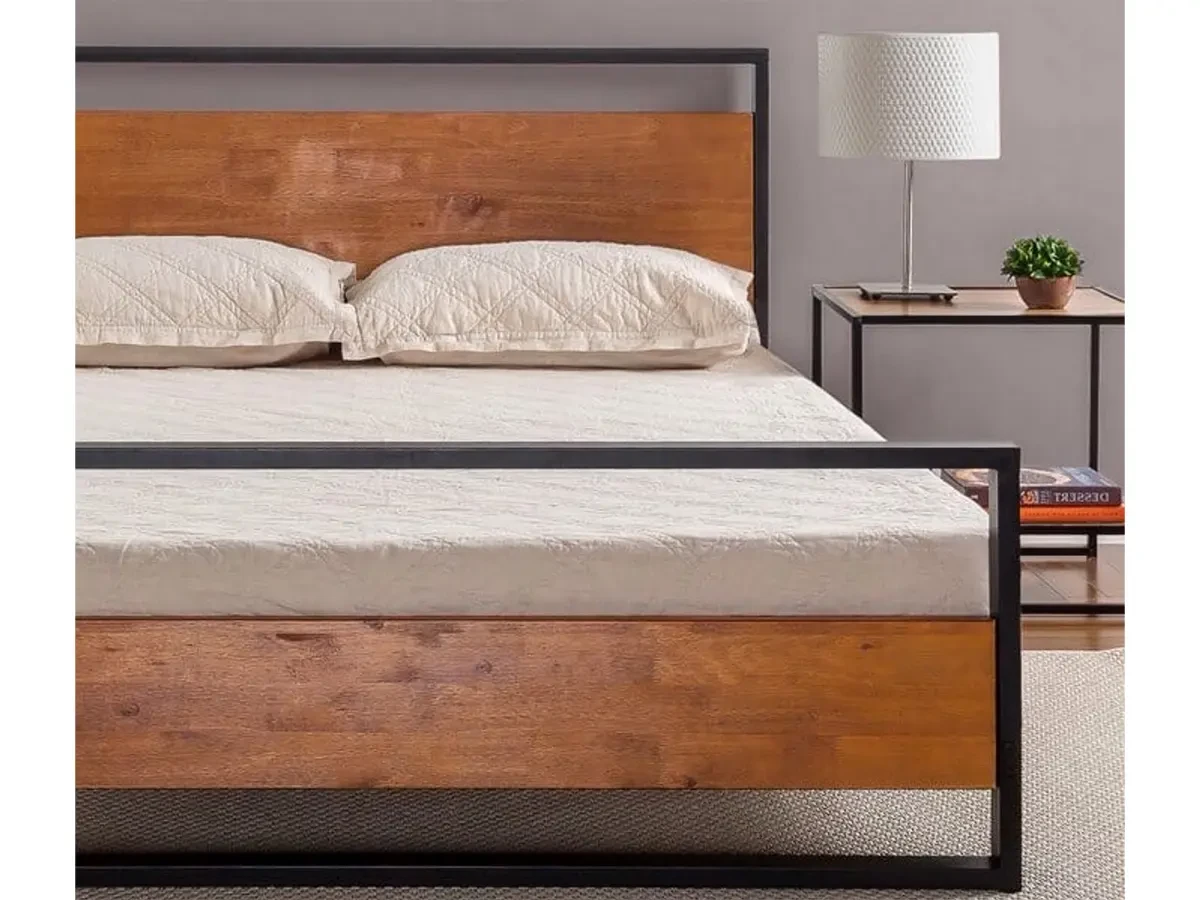 Кровать в стиле лофт Шелби 1.4 695959  - фото 4