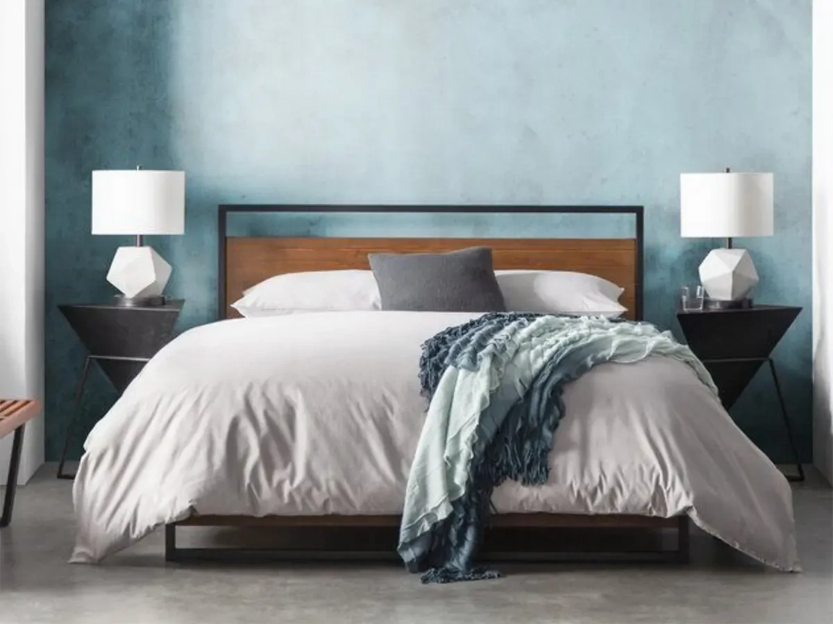 Кровать в стиле лофт Шелби 1.4 695959  - фото 6