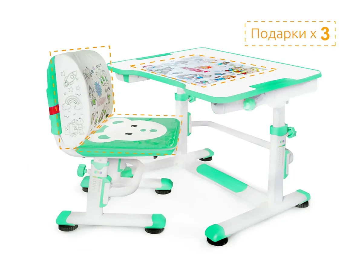 Комплект Mealux BD-09 Teddy 472111  - фото 9