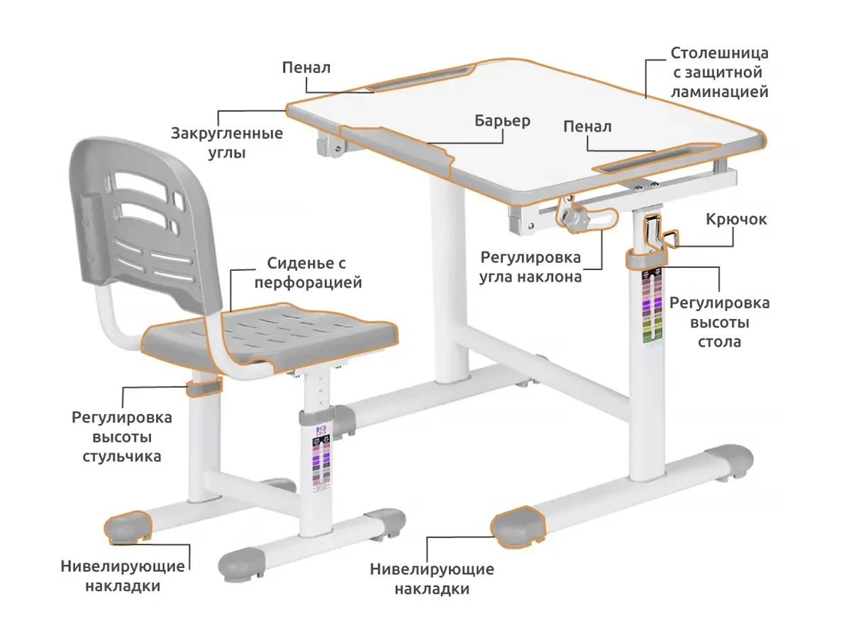 Стульчик Mealux EVO