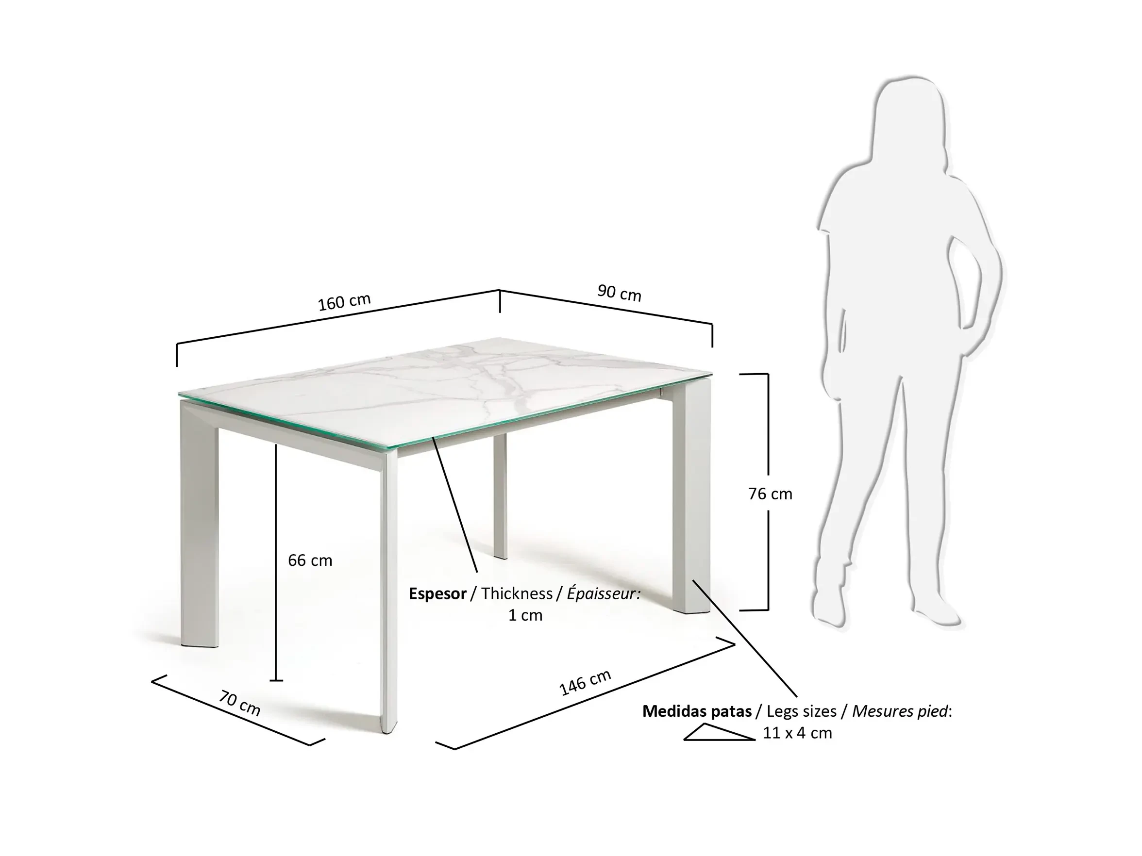 Высота обеденного стола стандарт