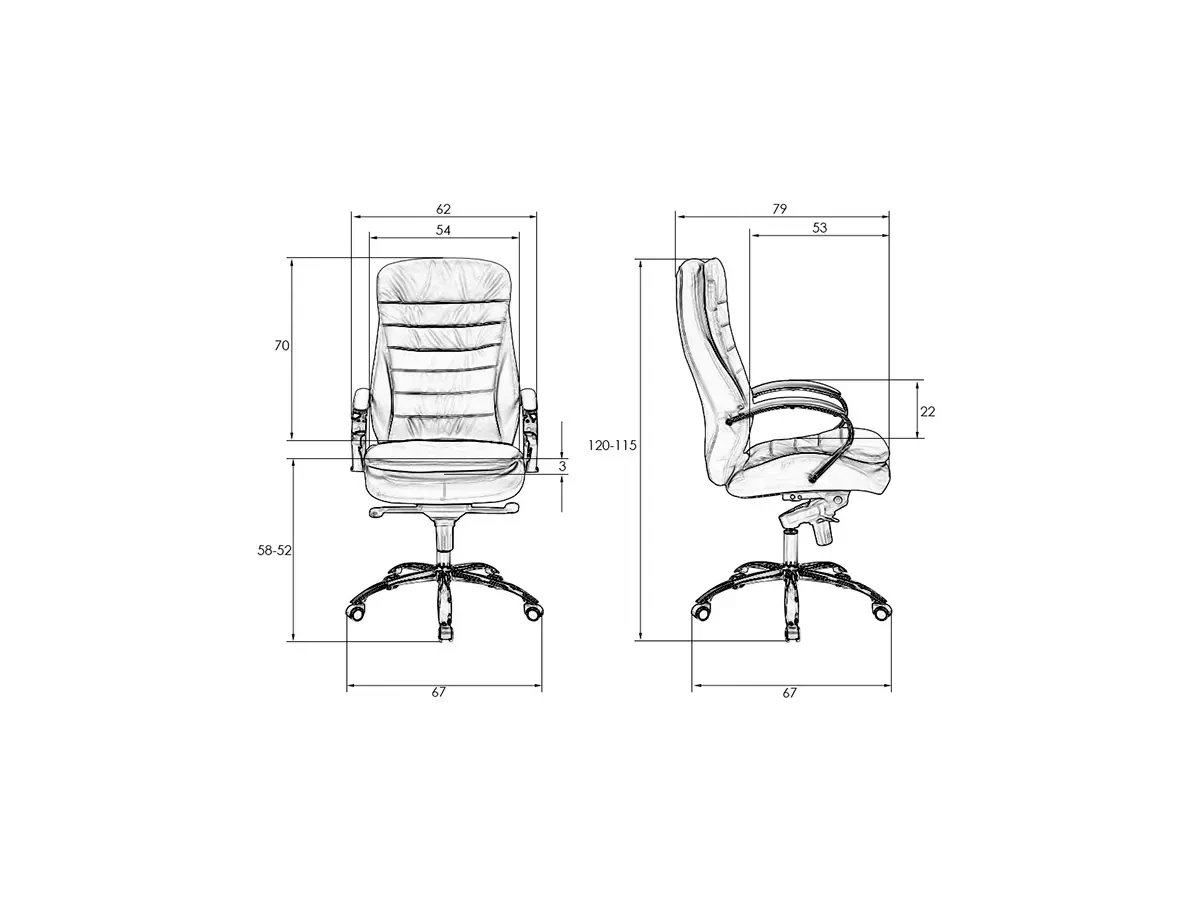 Кресло для руководителя lmr 108f