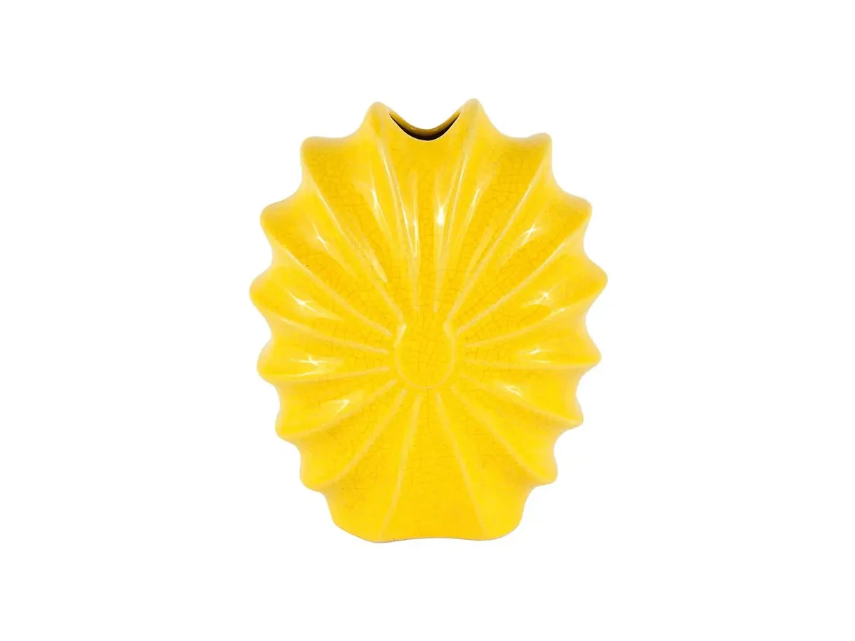 Ваза декоративная Желтая хризантема 700118