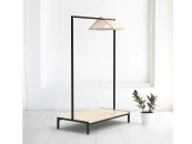 Вешалка напольная Metalframe L-84см в натуральном цвете березы