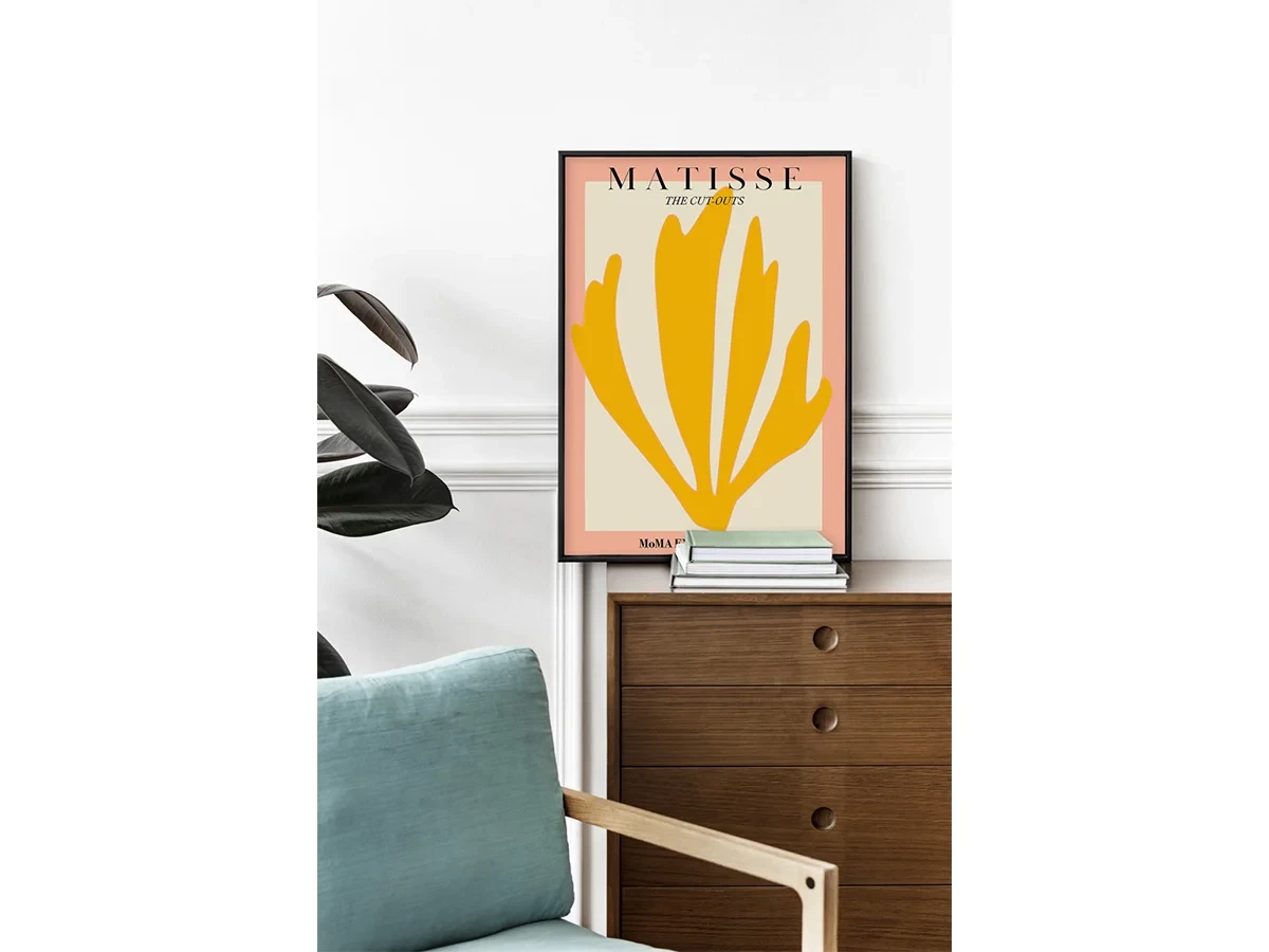 Постер MATISSE CUT-OUTS PINK - 40x60 см 703782  - фото 3