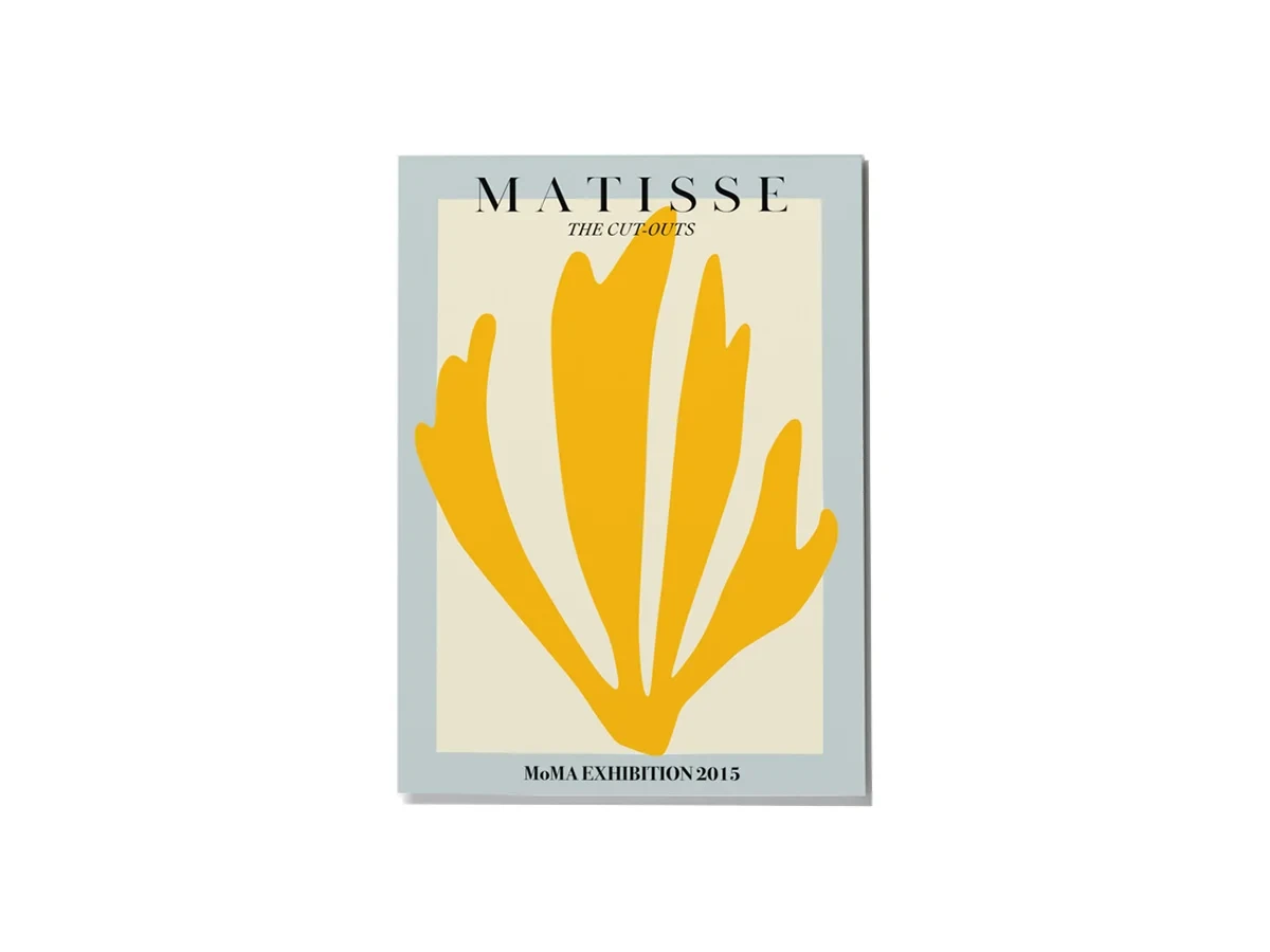 Постер MATISSE CUT-OUTS BLUE - 40x60 см 703797