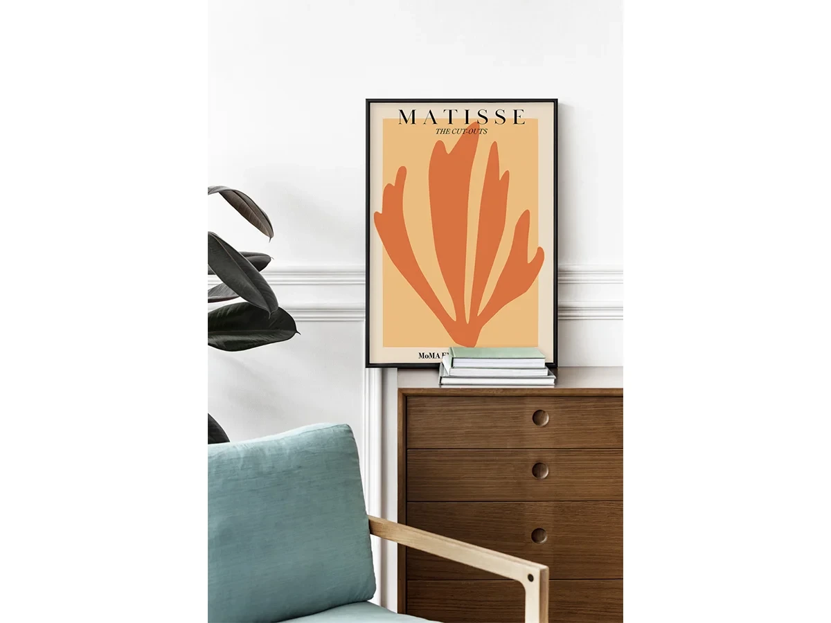 Постер MATISSE CUT-OUTS ORANGE - 40x60 см 703812  - фото 3